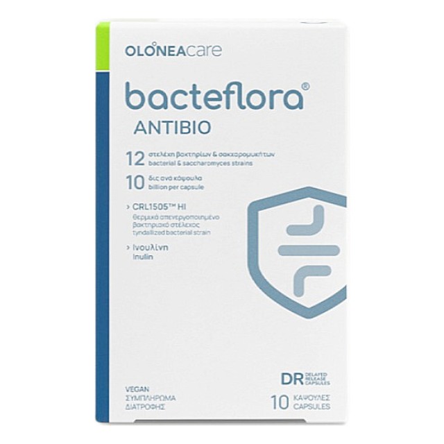 Olonea Bacteflora Antibio 10 κάψουλες