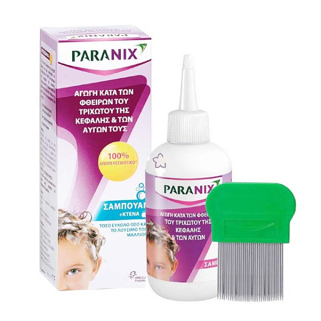 Paranix Shampoo 200ml & Κτένα