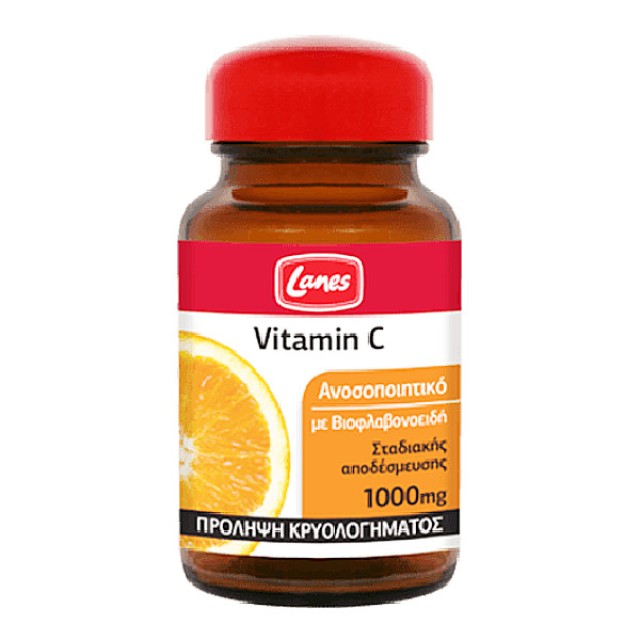 Lanes Vitamin C 1000mg 30 ταμπλέτες