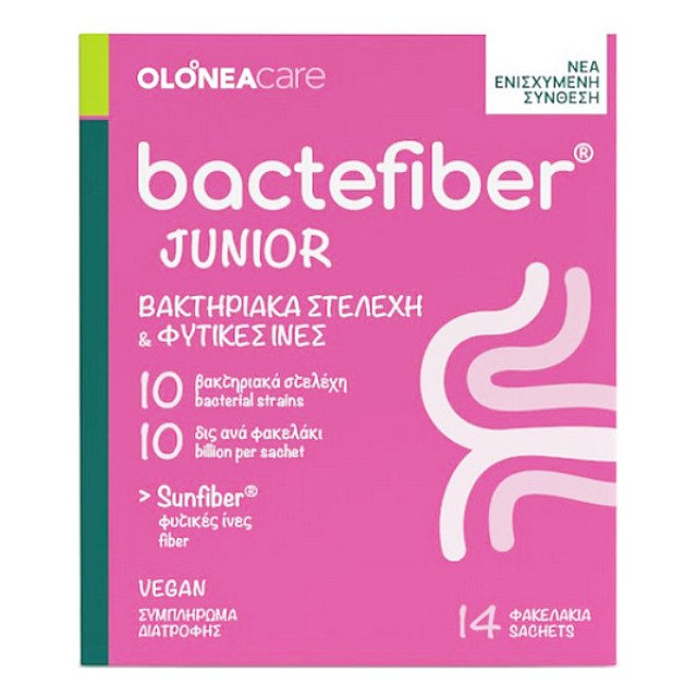 Olonea Bactefiber Junior 14 φακελάκια