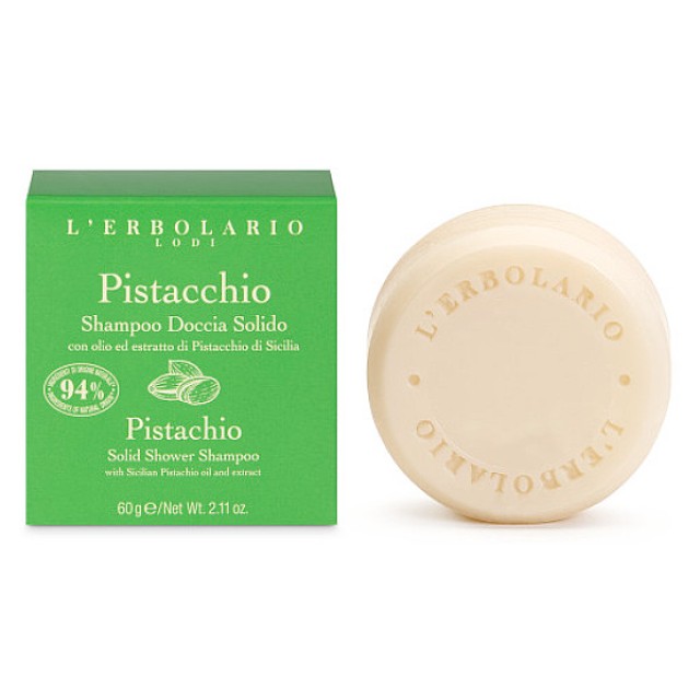 L'Erbolario Pistachio Στέρεο Σαμπουάν και Αφρόλουτρο 60g