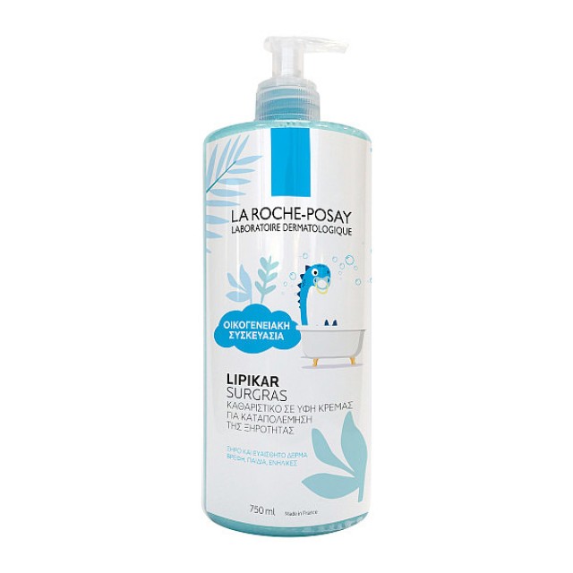 La Roche-Posay Lipikar Surgras Anti-Dryness Cream Wash 750ml