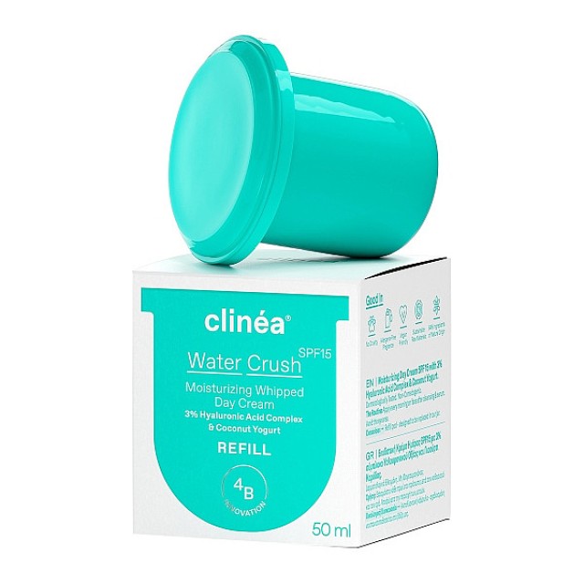 Clinea Water Crush SPF15 Whipped Day Cream Refill 50ml