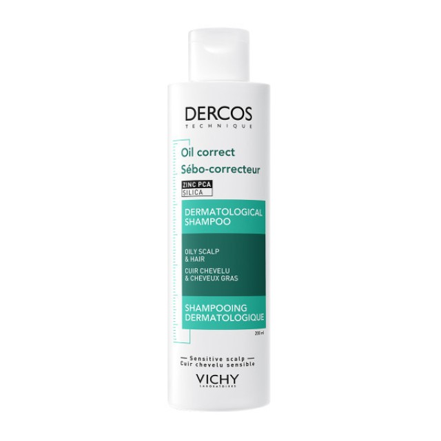 Vichy Dercos Oil Correct Dermatological Shampoo 200ml