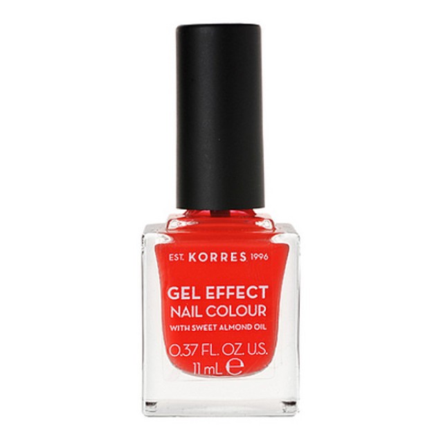 Korres Gel Effect Nail Colour 45 Coral 11ml