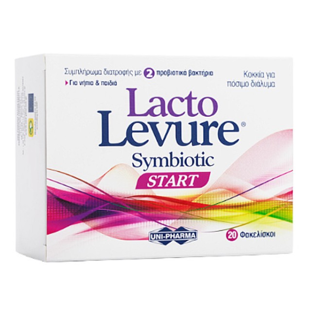 Uni-Pharma Lacto Levure Symbiotic Start 20 φακελίσκοι