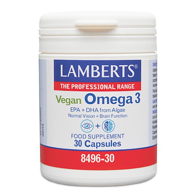 Lamberts Vegan Omega 3 30 κάψουλες