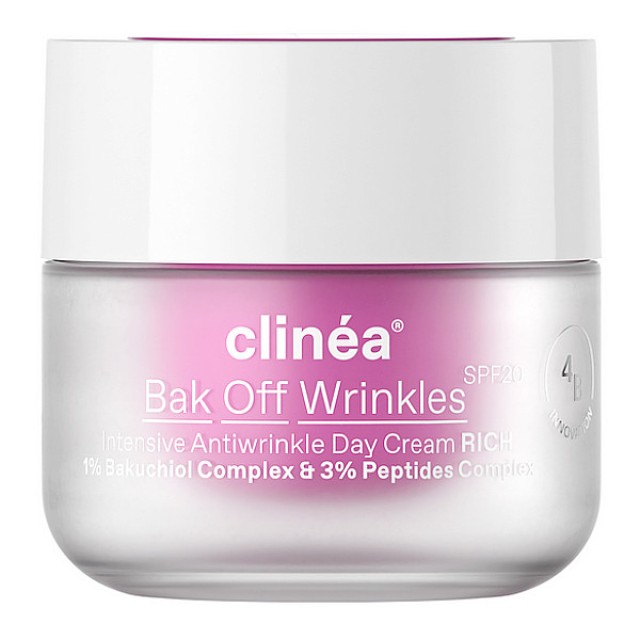 Clinea Back Off Wrinkles Day Cream Rich SPF20 50ml