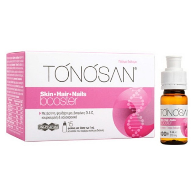 Uni-Pharma Tonosan Skin-Hair-Nails Booster 15x7ml