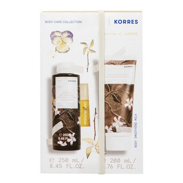 Korres Jasmine Shower Gel 250ml & Body Milk 200ml