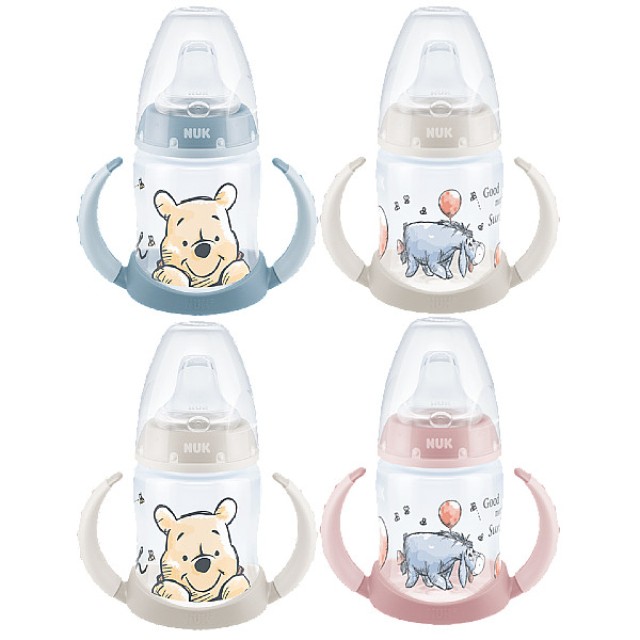 Nuk First Choice Learner Bottle Night με Δείκτη Ελέγχου Θερμοκρασίας Disney Winnie the Pooh Διάφορα Σχέδια 6-18m 150ml