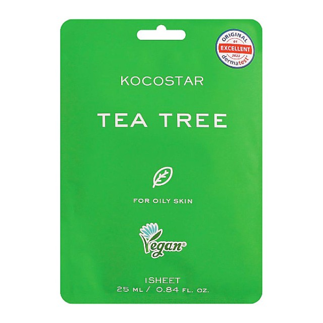 Kocostar Tea Tree Face Mask 1 τεμάχιο