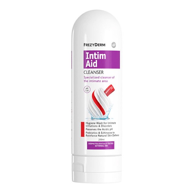 Frezyderm Intim Aid Cleanser pH 5.0 200ml