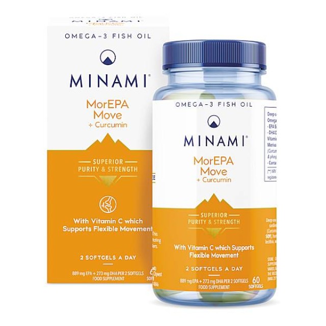 Minami MorEPA Move + Curcumin 60 μαλακές κάψουλες