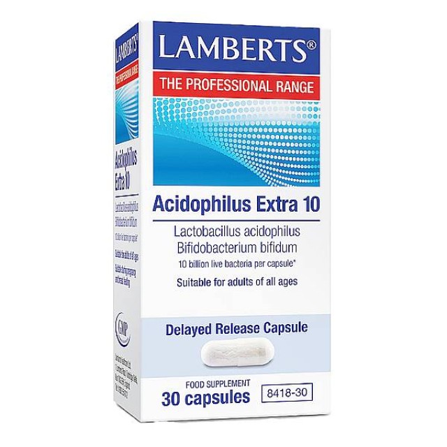 Lamberts Acidophilus Extra 10 30 κάψουλες