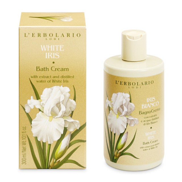 L'Erbolario Iris Bianco Shower Gel 300ml