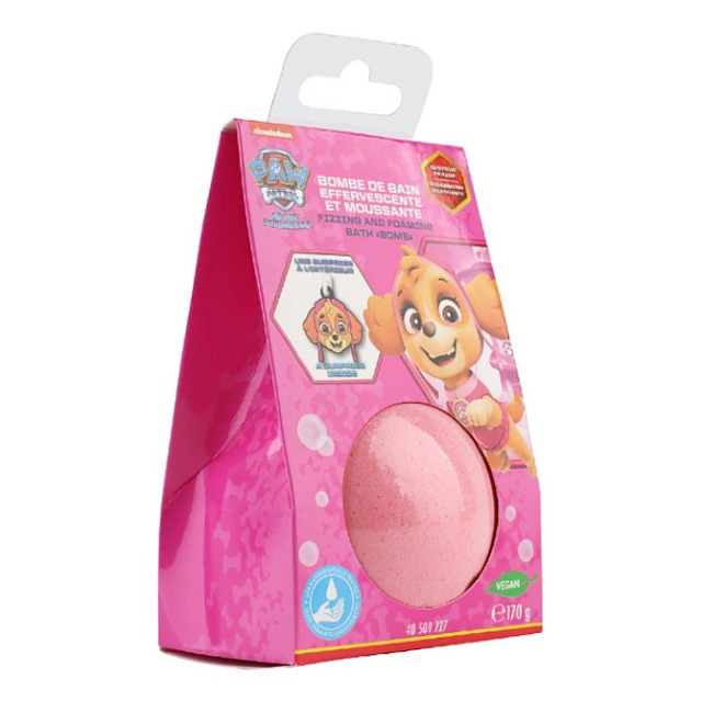 Take Care Paw Patrol Bath Bomb άρωμα Φράουλα-Καρύδα 170g