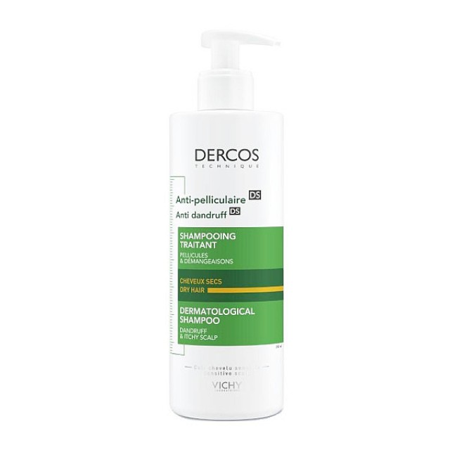 Vichy Dercos Anti-Dandruff DS Shampoo Dry Hair 390ml