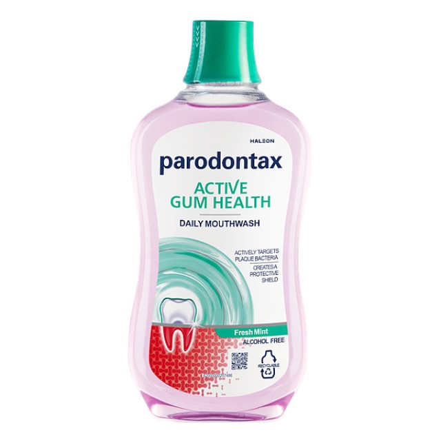 Parodontax Active Gum Health Mouthwash Fresh Mint 500ml