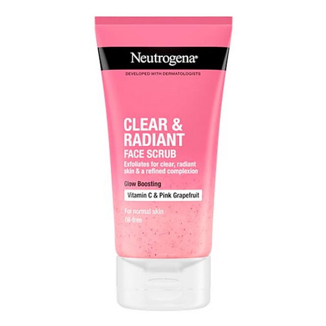 Neutrogena Clear & Radiant Face Scrub 150ml