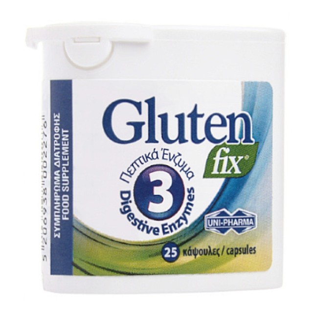 Uni-Pharma GlutenFix 25 κάψουλες