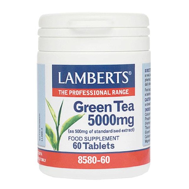 Lamberts Green Tea 5000mg 60 ταμπλέτες