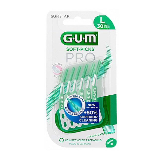 Gum Soft-Picks Pro Μεσοδόντια Bουρτσάκια Large 30 τεμάχια