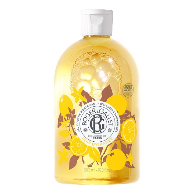 Roger & Gallet Bois d'Orange Wellbeing Shower Gel 500ml