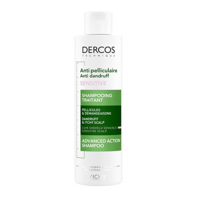 Vichy Dercos Anti-Dandruff Sensitive Shampoo 200ml