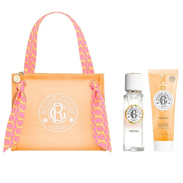 Roger & Gallet Neroli Wellbeing Fragrant Water 30ml & Wellbeing Shower Gel 50ml