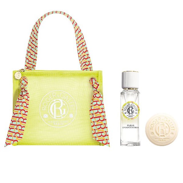 Roger & Gallet Fleur d'Osmanthus Wellbeing Fragrant Water 30ml & Wellbeing Soap 50g