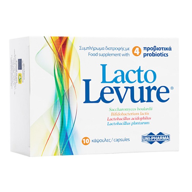 Uni-Pharma Lacto Levure 10 κάψουλες