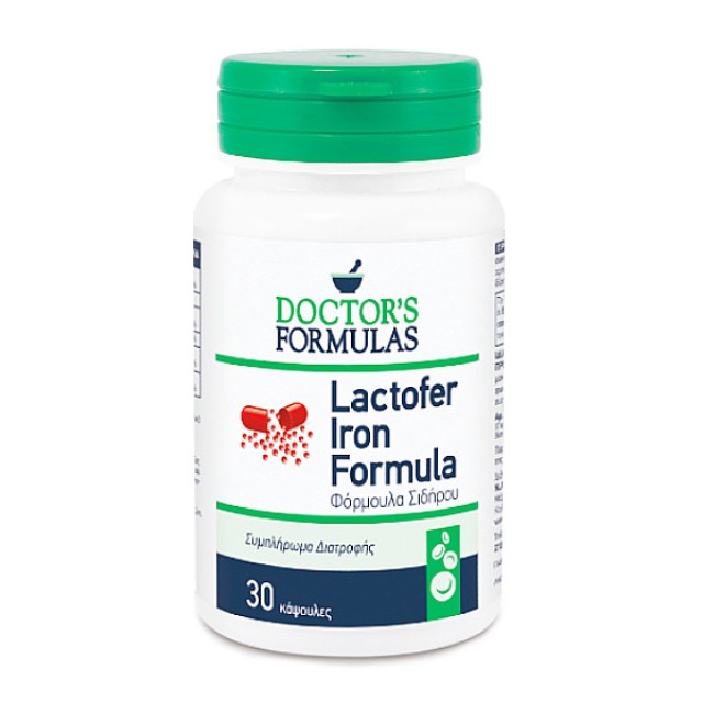 Doctor's Formulas Lactofer Iron Formula 30 κάψουλες