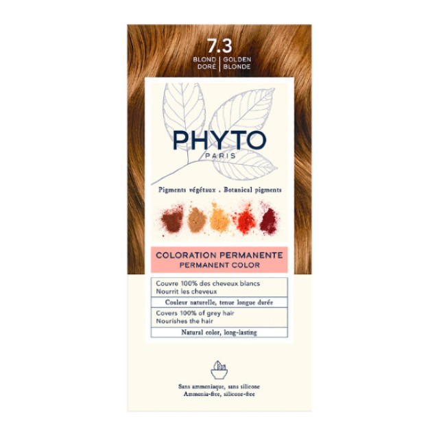 Phyto Hair Color 7.3 Ξανθό Χρυσό