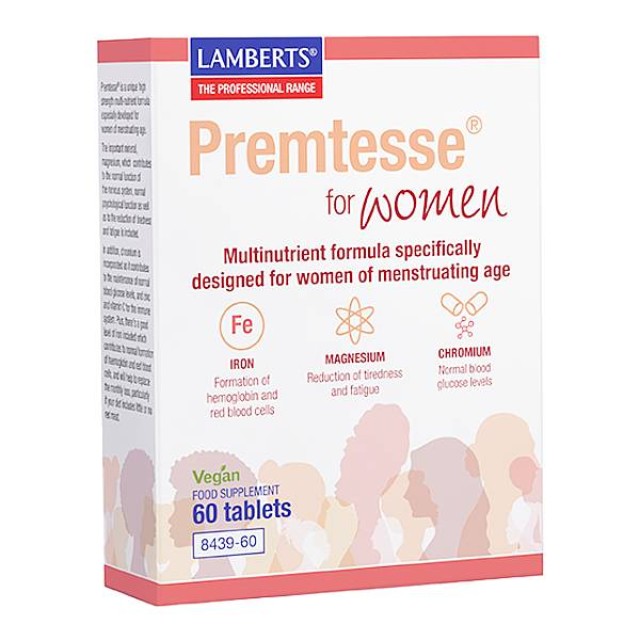 Lamberts Premtesse for Women 60 ταμπλέτες