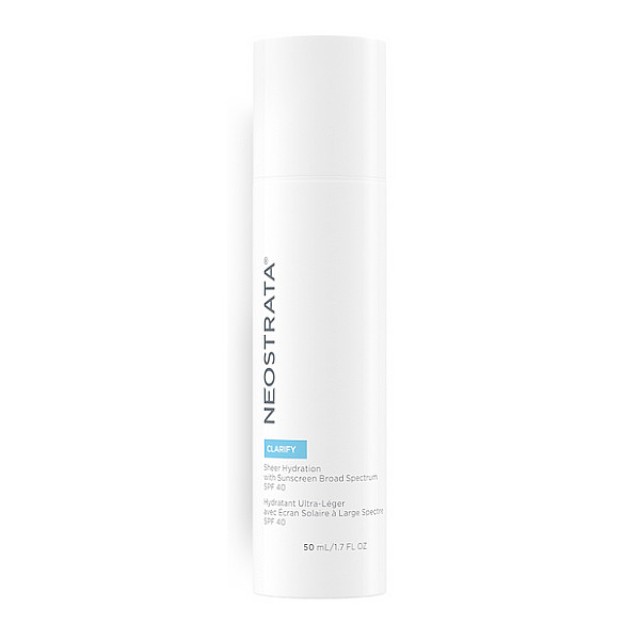 Neostrata Clarify Sheer Hydration Sunscreen Broad Spectrum SPF40 50ml