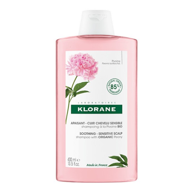 Klorane Pivoine Σαμπουάν για το Ευαίσθητο Τριχωτό 400ml